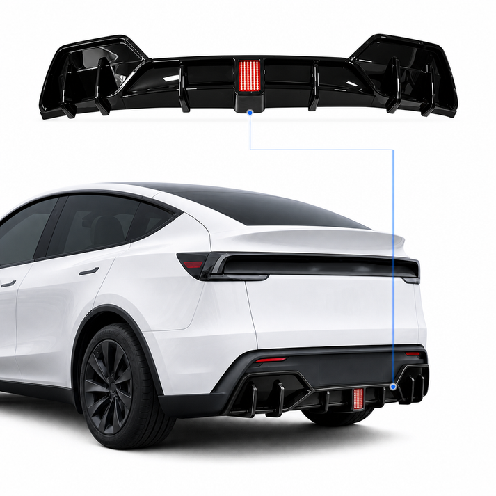 Sos Light Strobe - Для Tesla Model Y Juniper: задний